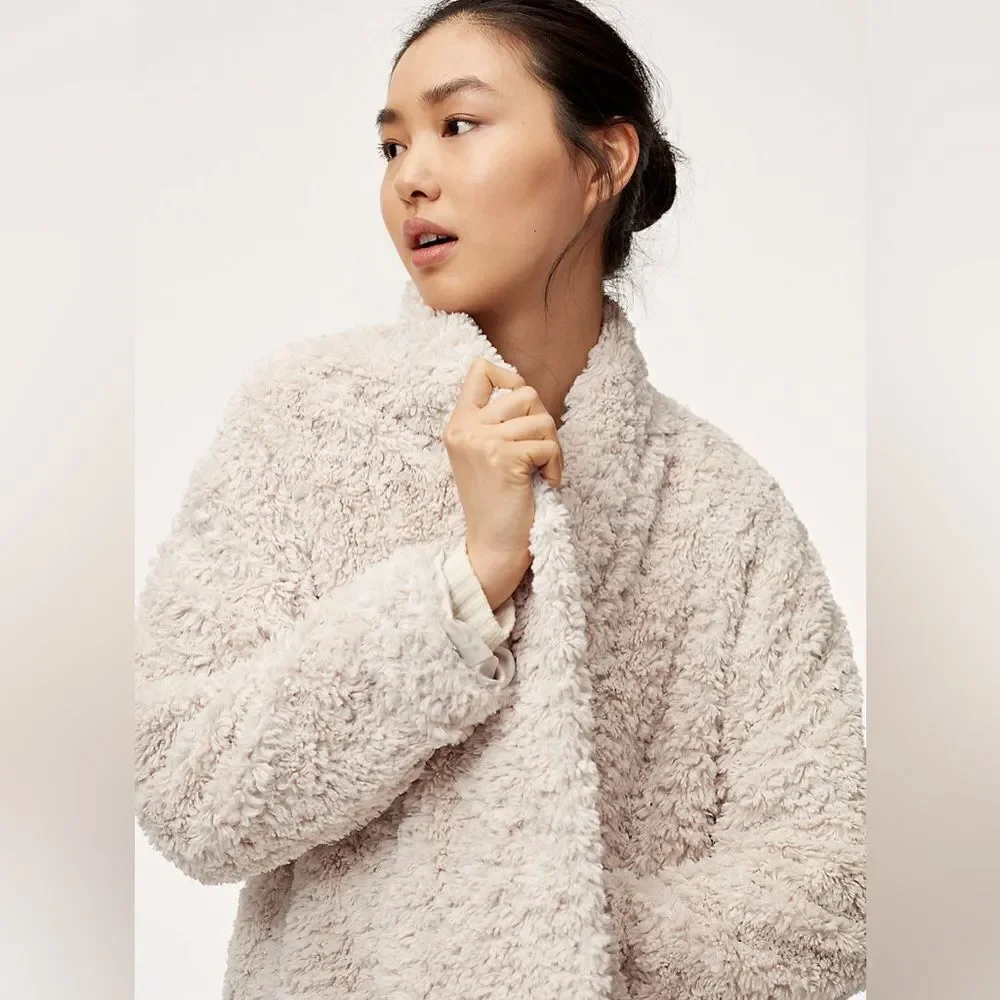 Aritzia Wilfred Free Grete Sherpa Coat